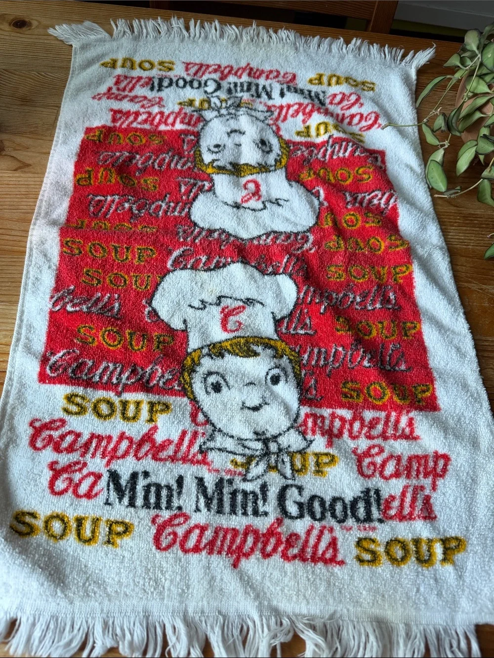 Vintage Campbell's Soup Kitchen Towel